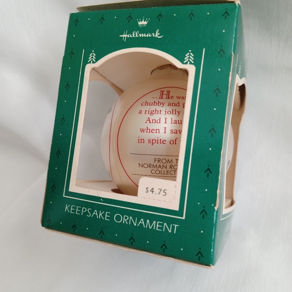 Hallmark Norman Rockwell Christmas Santa Ornament - Picture 8 of 11